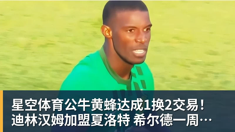 星空体育公牛黄蜂达成1换2交易！迪林汉姆加盟夏洛特 希尔德一周内再次易主